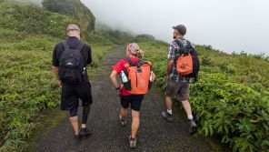 Chemin  de la soufriere