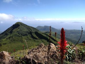 Vue sommet soufriere